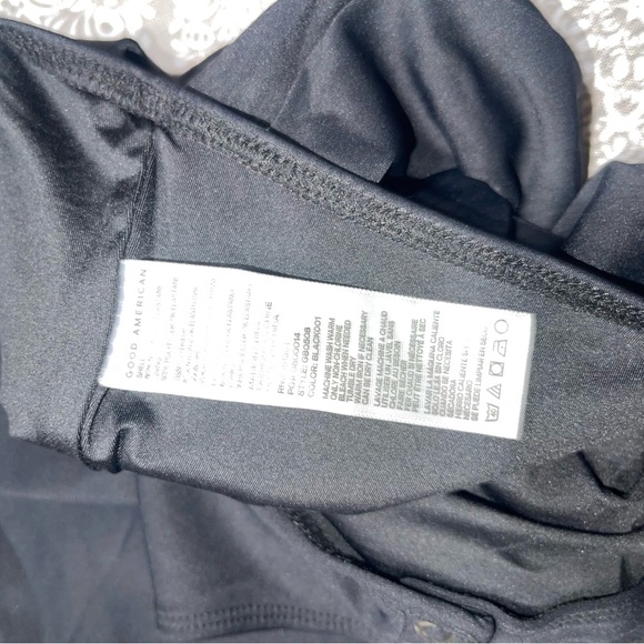 Good American | Black Strapless One Piece Swim Suit Size: Small - Picture 6 of 6